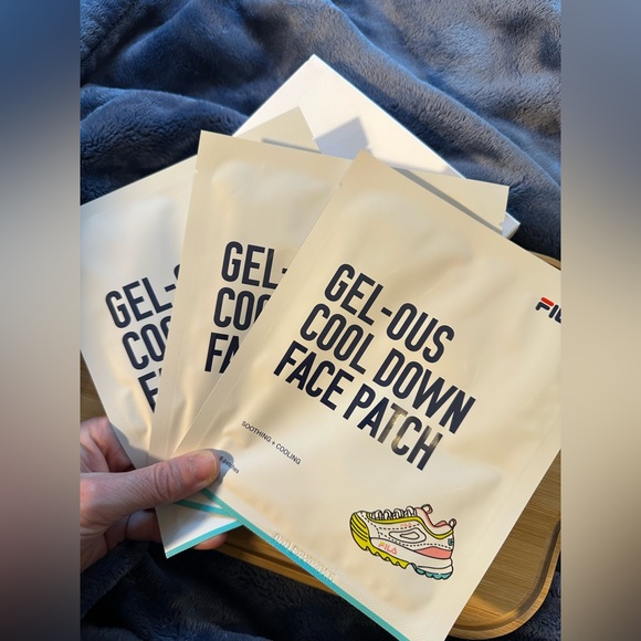 FILA Gel-ous Cool Down Face Patch - 6 patches x 3 each - Picture 11 of 14